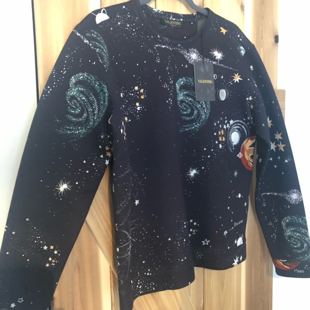 Valentino Galaxy Sweatshirt